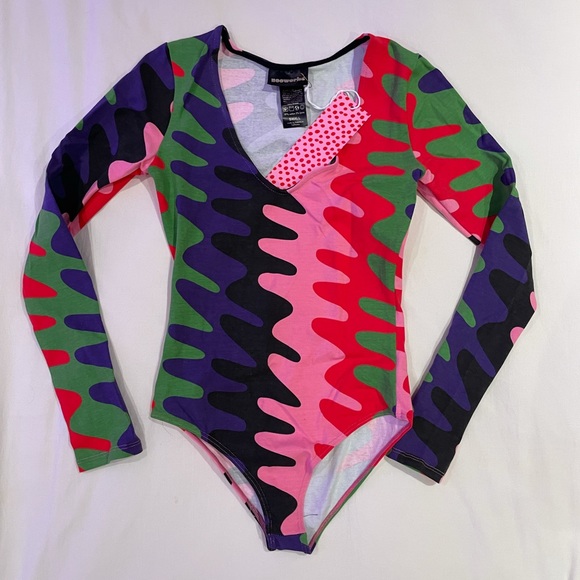 Nooworks Static Bodysuit Size Small! NWOT - Picture 1 of 2